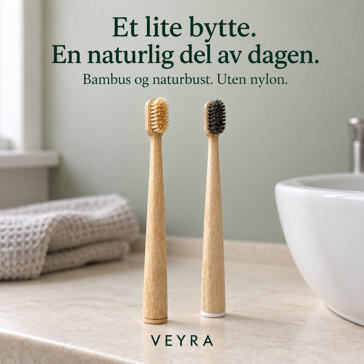 VEYRA™ Naturtannbørste